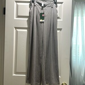 Halara waffle fabric wide leg pant